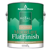 Regal® Select Exterior Paint — MoorLife® Flat Finish W105